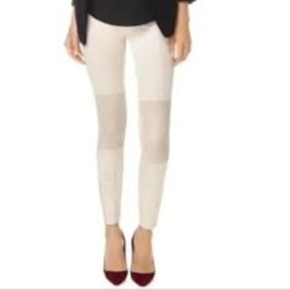 Aritzia Wilfred GREEN Allumette Moto Leggings Ankle Zipper Pants Biker 6 - Picture 1 of 12